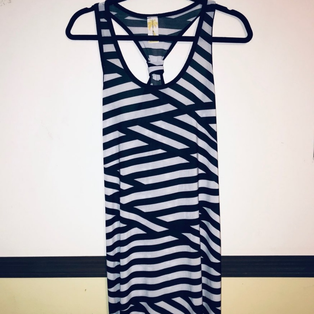 Lily bleu beach  cover up maxi dress size OS